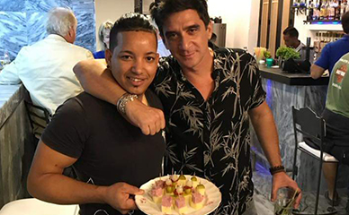 Dinner is served Harlistas Rock Cafe 